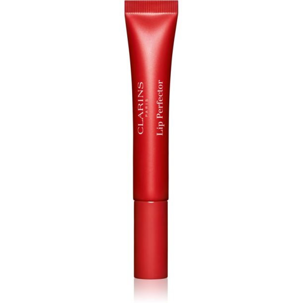 Clarins Lip Perfector Glow блестящ гланц за устни и скули цвят 23 pomegranate glow 12 мл. на ниска цена