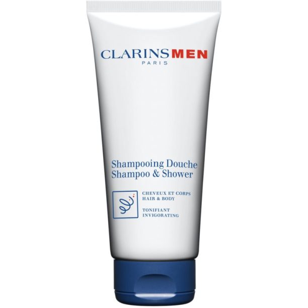 Clarins Men Shampoo & Shower освежаващ шампоан за тяло и коса 200 мл. на ниска цена