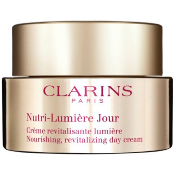 Clarins Nutri-Lumière Day ревитализиращ дневен крем за сияен вид на кожата 50 мл.