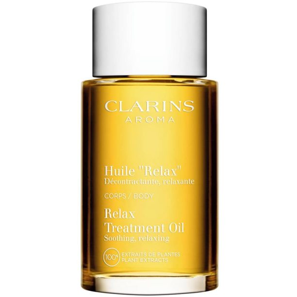 Clarins Relax Body Treatment Oil успокояващо и регенериращо масло за всички видове кожа 100 мл.