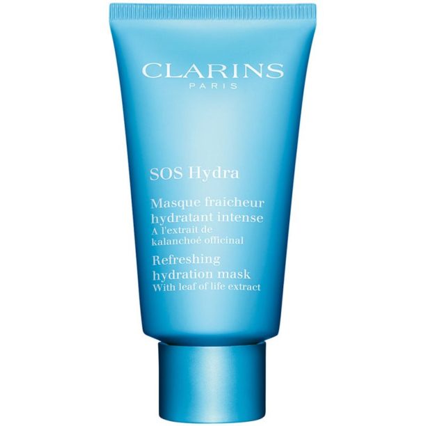 Clarins SOS Hydra Refreshing Hydration Mask освежаваща хидратираща маска 75 мл. на ниска цена