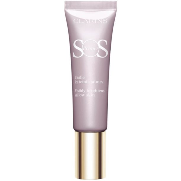 Clarins SOS Primer Boosts Radiance основа под фон дьо тен цвят 05 Lavender 30 мл.