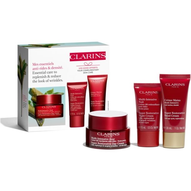 Clarins Super Restorative Collection подаръчен комплект (за всички типове кожа на лицето)