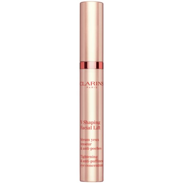 Clarins V Shaping Facial Lift Tightening & Anti-Puffiness Eye Concentrate концентриран серум против тъмни кръгове 15 мл. на ниска цена