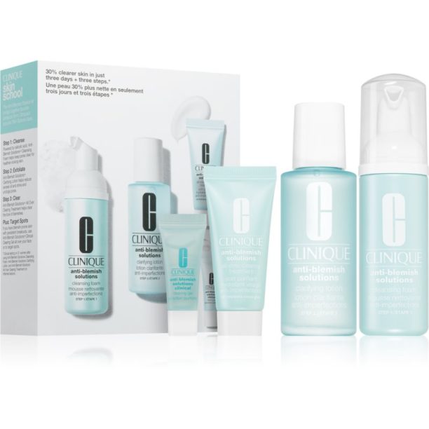 Clinique Anti-Blemish Solutions™ Mini Kits подаръчен комплект на ниска цена