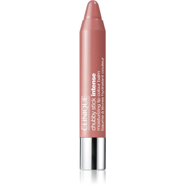 Clinique Chubby Stick Intense™ Moisturizing Lip Colour Balm овлажняващо червило цвят 01 Curviest Caramel 3 гр.