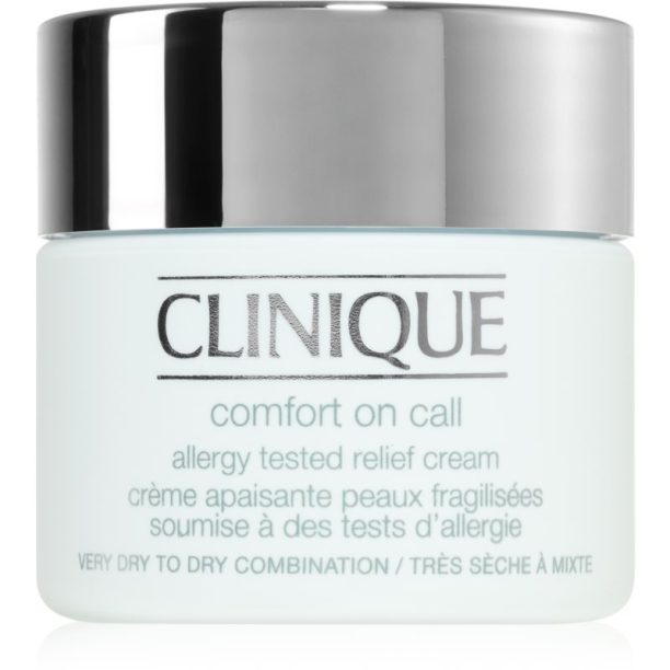 Clinique Comfort on Call Allergy Tested Relief Cream хидратиращ крем за суха или много суха кожа 50 мл.