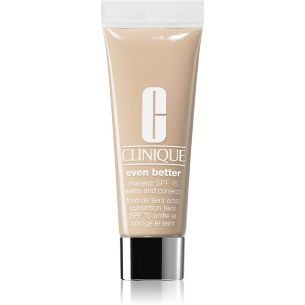 Clinique Even Better™ Makeup SPF 15 Evens and Corrects Mini коригиращ фон дьо тен SPF 15 цвят CN 10 Alabaster 10 мл.