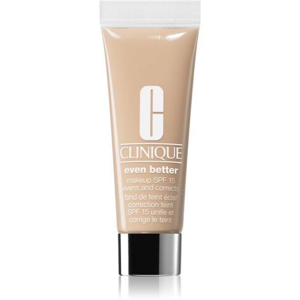 Clinique Even Better™ Makeup SPF 15 Evens and Corrects Mini коригиращ фон дьо тен SPF 15 цвят CN 28 Ivory 10 мл.