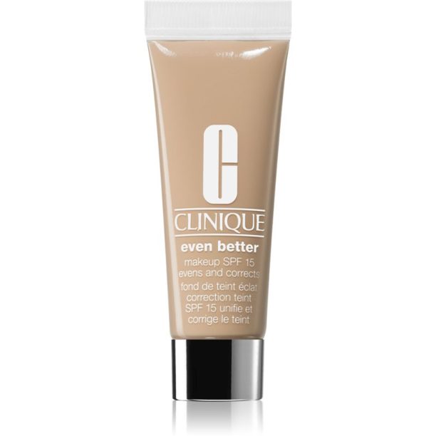 Clinique Even Better™ Makeup SPF 15 Evens and Corrects Mini коригиращ фон дьо тен SPF 15 цвят CN 52 neutral 10 мл.