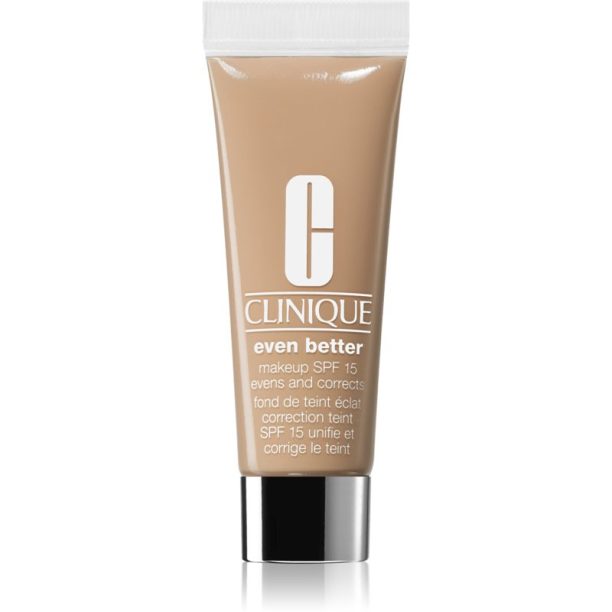 Clinique Even Better™ Makeup SPF 15 Evens and Corrects Mini коригиращ фон дьо тен SPF 15 цвят CN 70 Vanilla 10 мл.