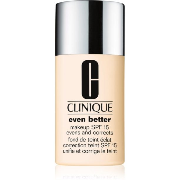 Clinique Even Better™ Makeup SPF 15 Evens and Corrects коригиращ фон дьо тен SPF 15 цвят WN 01 Flax 30 мл. на ниска цена