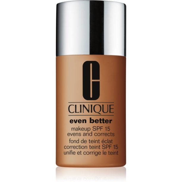 Clinique Even Better™ Makeup SPF 15 Evens and Corrects коригиращ фон дьо тен SPF 15 цвят WN 121 Nutmeg 30 мл.