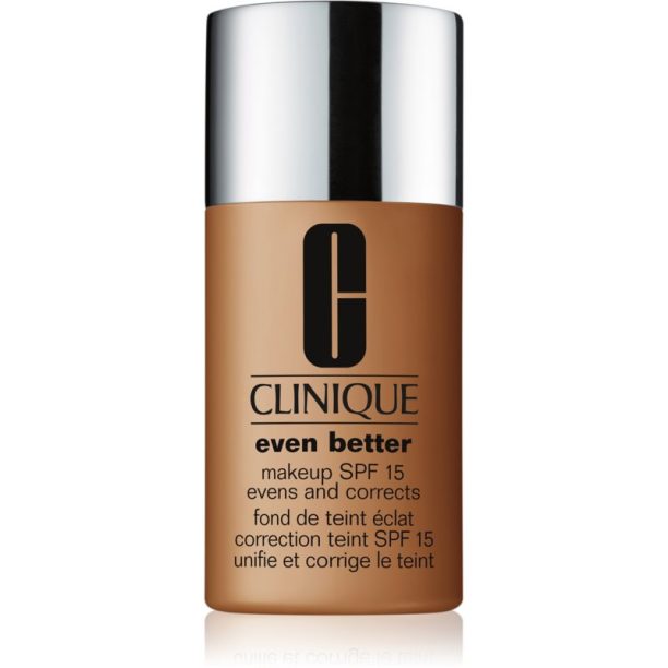 Clinique Even Better™ Makeup SPF 15 Evens and Corrects коригиращ фон дьо тен SPF 15 цвят WN 122 Clove 30 мл. на ниска цена