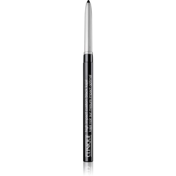 Clinique High Impact™ Custom Black Kajal молив за очи цвят 01 Blackened Black 0.28 гр. на ниска цена