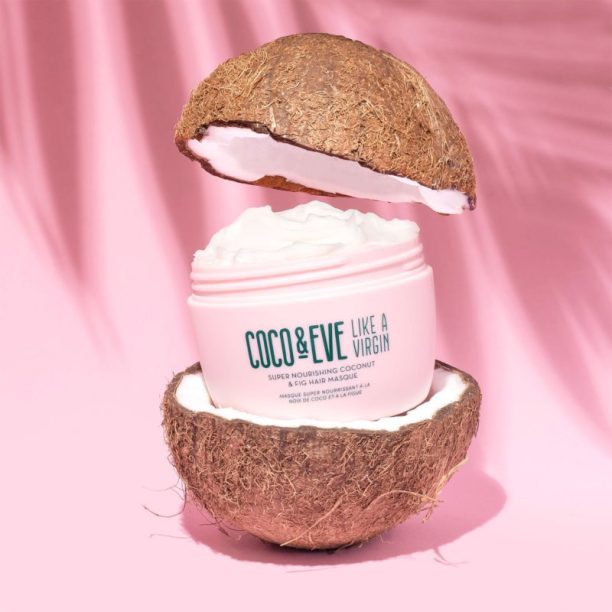 Coco & Eve Like A Virgin Super Nourishing Coconut & Fig Hair Masque дълбоко подхранваща маска за блясък и мекота на косата 212 мл. купи на топ цена