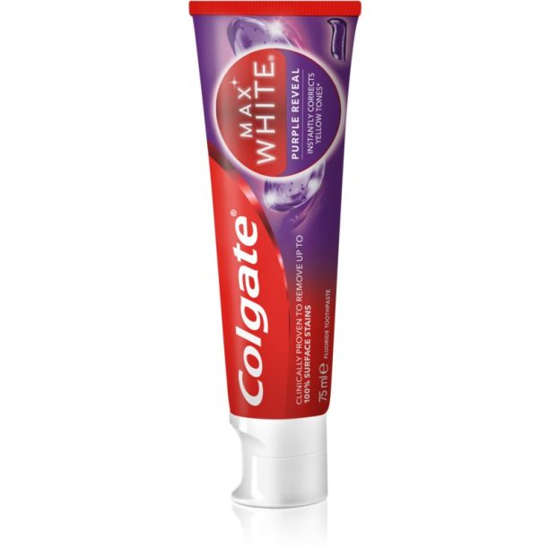 Colgate Max White Purple Reveal освежаваща паста за зъби 75 мл. на ниска цена