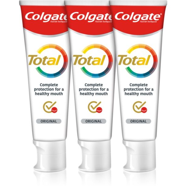 Colgate Total Original паста за зъби 3x75 мл.