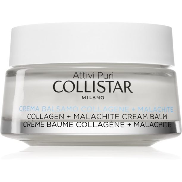 Collistar Attivi Puri Collagen Malachite Cream Balm хидратиращ крем против стареене с колаген 50 мл.