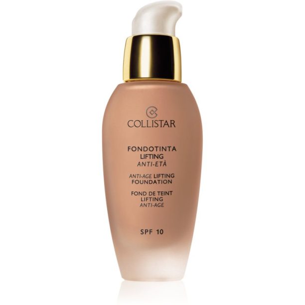 Collistar Foundation Anti-Age Lifting Foundation фон дьо тен с лифтинг ефект SPF 10 цвят 6 Hazelnut 30 мл.