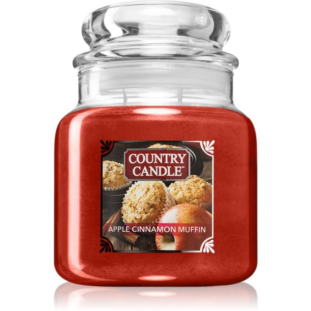 Country Candle Apple Cinnamon Muffin ароматна свещ 453 гр.