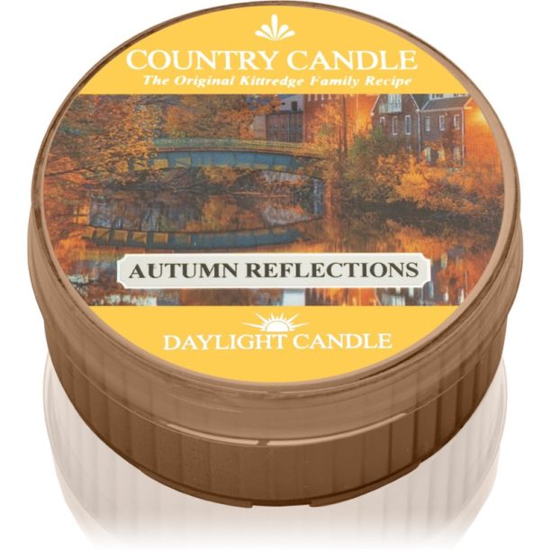 Country Candle Autumn Reflections чаена свещ 42 гр. на ниска цена