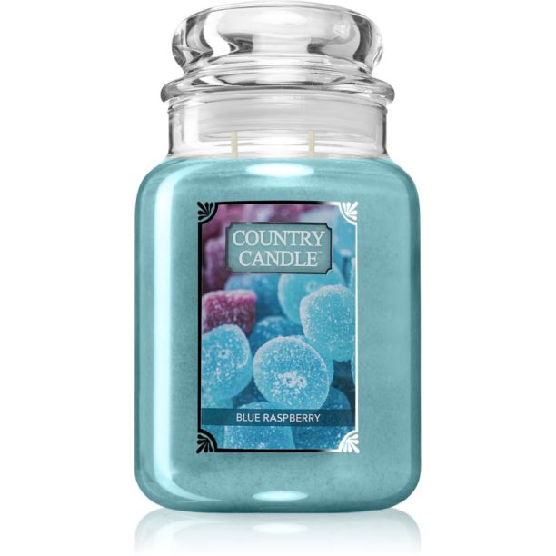 Country Candle Blue Raspberry ароматна свещ 680 гр.