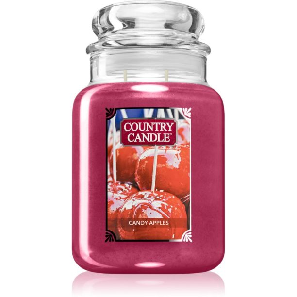 Country Candle Candy Apples ароматна свещ 680 гр.