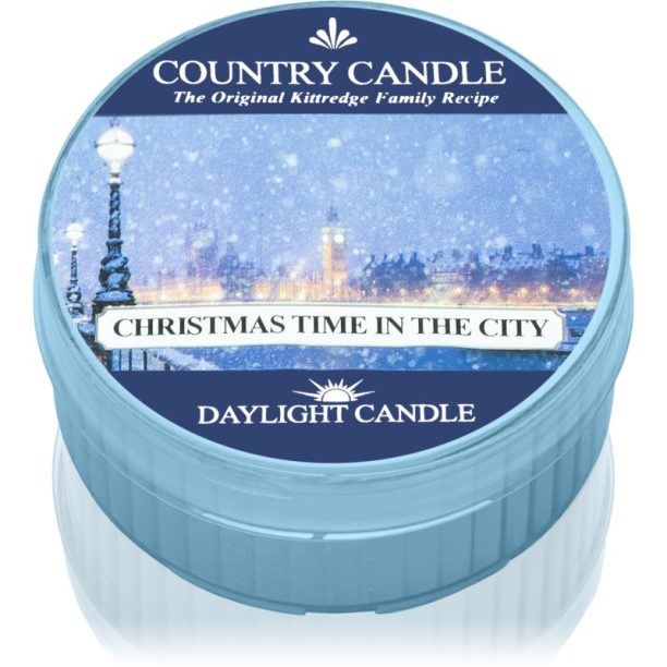 Country Candle Christmas Time In The City чаена свещ 42 гр.