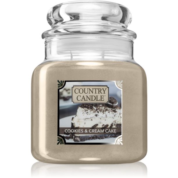 Country Candle Cookies & Cream Cake ароматна свещ 453 гр.