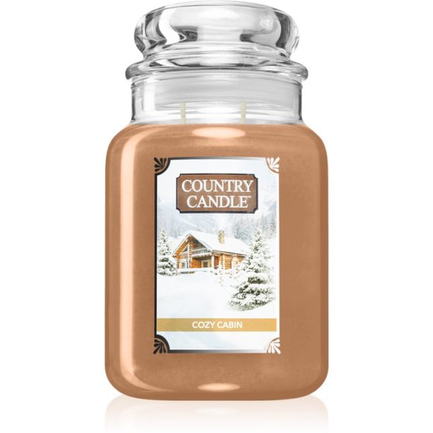 Country Candle Cozy Cabin ароматна свещ 680 гр.