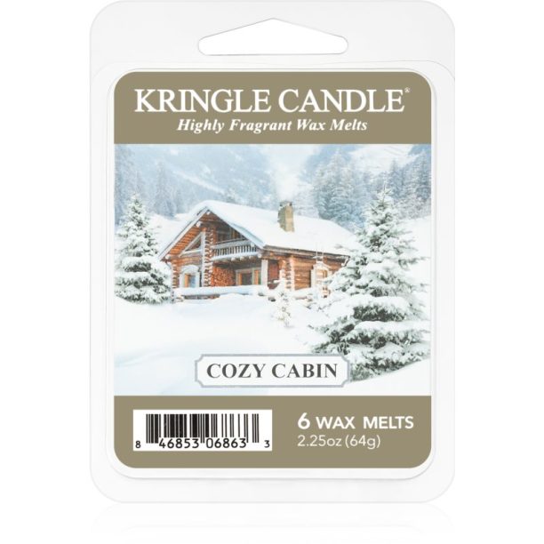 Country Candle Cozy Cabin восък за арома-лампа 64 гр.