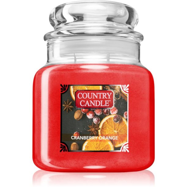 Country Candle Cranberry Orange ароматна свещ 453 гр.