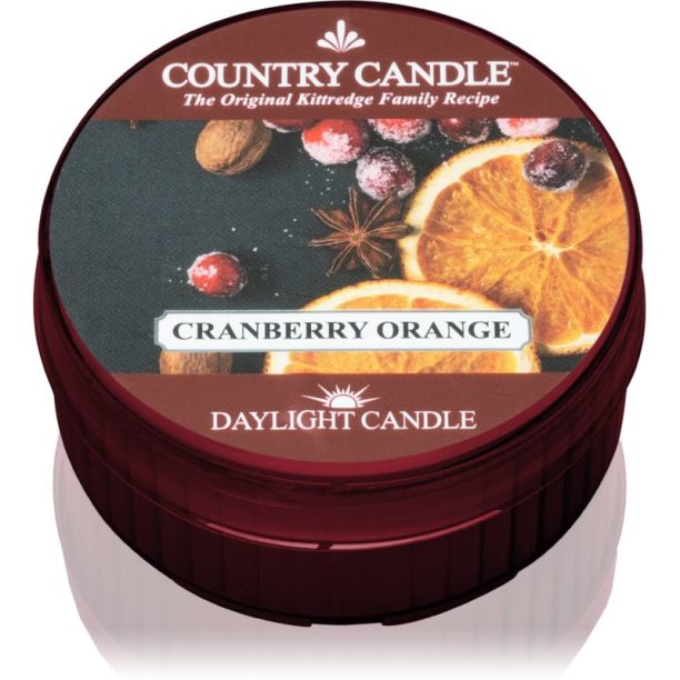 Country Candle Cranberry Orange чаена свещ 42 гр.