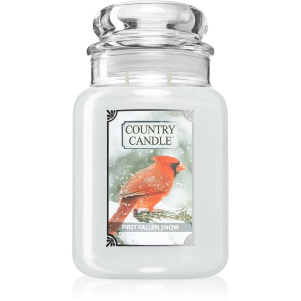 Country Candle First Fallen Snow ароматна свещ 680 гр.