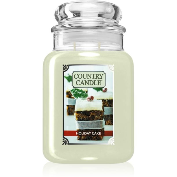 Country Candle Holiday Cake ароматна свещ 680 гр.