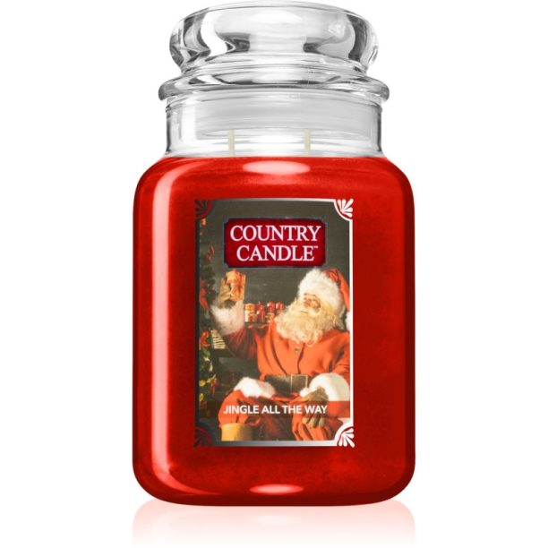 Country Candle Jingle All The Way ароматна свещ 680 гр.