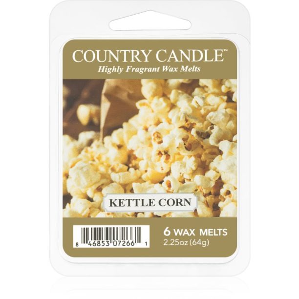 Country Candle Kettle Corn восък за арома-лампа 64 гр.