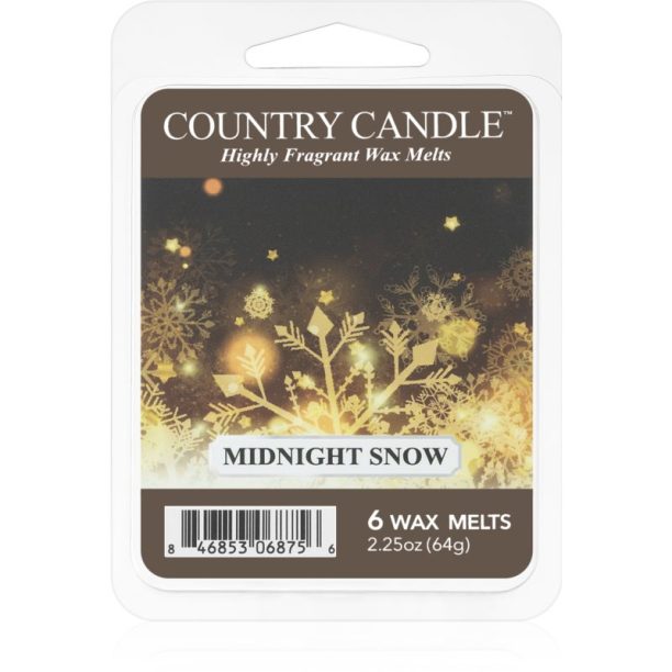 Country Candle Midnight Snow восък за арома-лампа 64 гр.