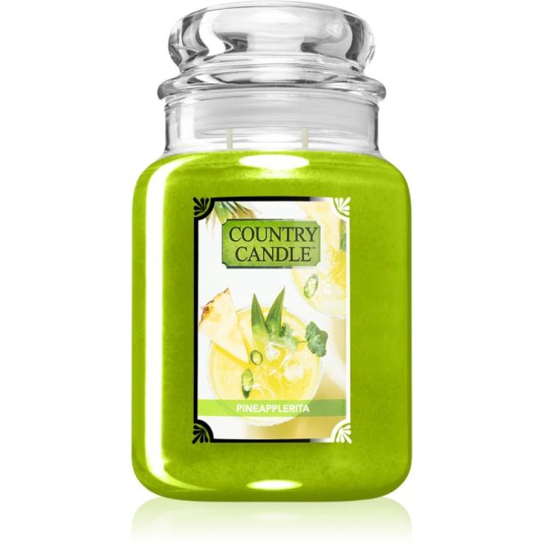 Country Candle Pineapplerita ароматна свещ 680 гр.