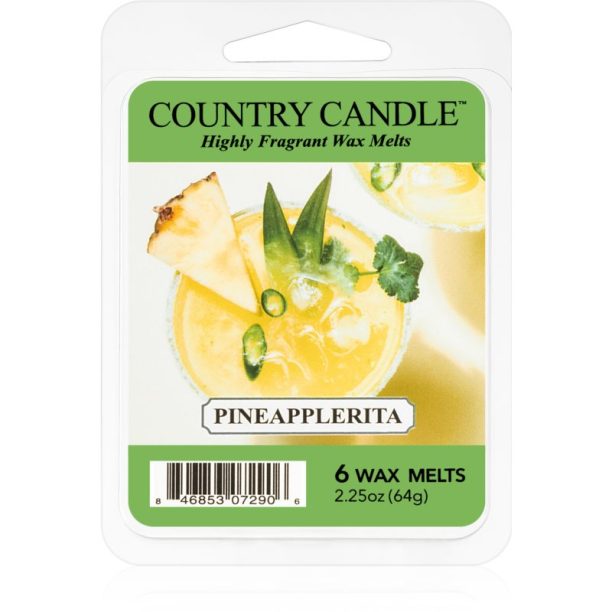 Country Candle Pineapplerita восък за арома-лампа 64 гр.