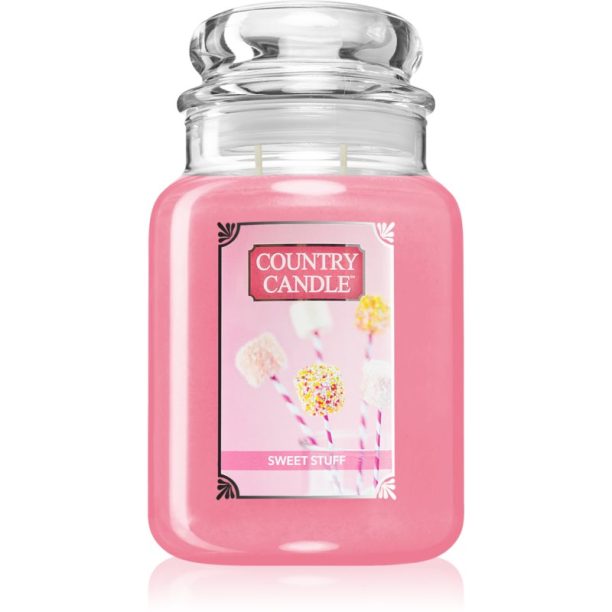 Country Candle Sweet Stuf ароматна свещ 680 гр.