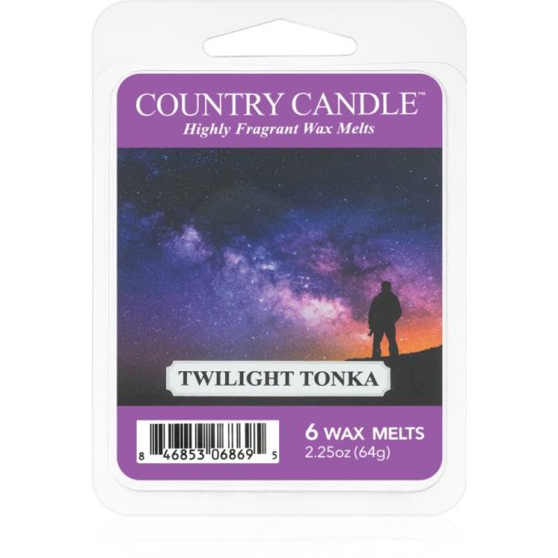 Country Candle Twilight Tonka восък за арома-лампа 64 гр.