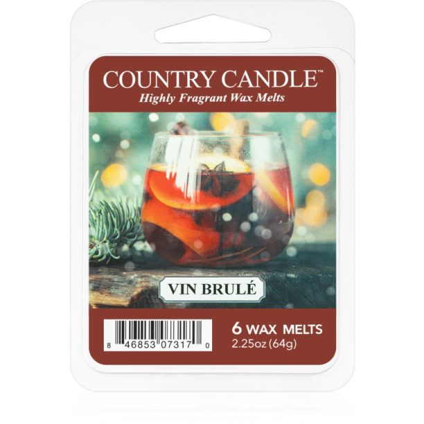 Country Candle Vin Brulé восък за арома-лампа 64 гр.