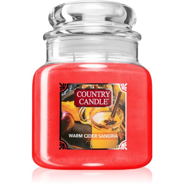 Country Candle Warm Cider Sangria ароматна свещ 453 гр.