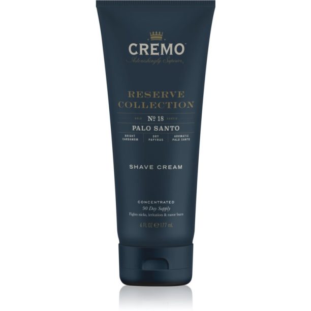 Cremo Reserve Collection Palo Santo крем за бръснене за мъже 177 мл. на ниска цена