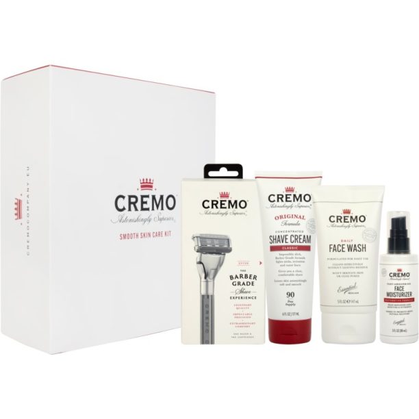 Cremo Smooth Skincare Kit подаръчен комплект (за лице) за мъже на ниска цена