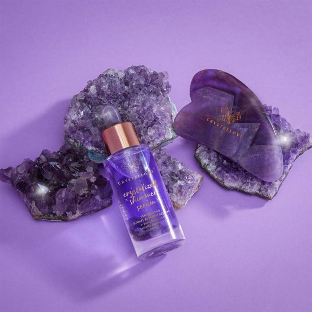 Crystallove Crystalized Amethyst Set комплект за грижа за лице купи на топ цена