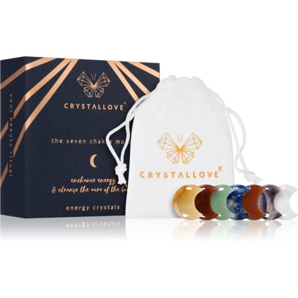 Crystallove Energy Crystals The Seven Chakra Moons масажно приспособление 7 бр. на ниска цена