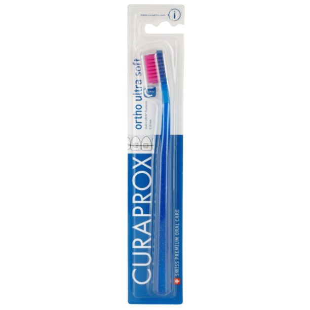 Curaprox Ortho Ultra Soft 5460 ортодонска четка за зъби за лица